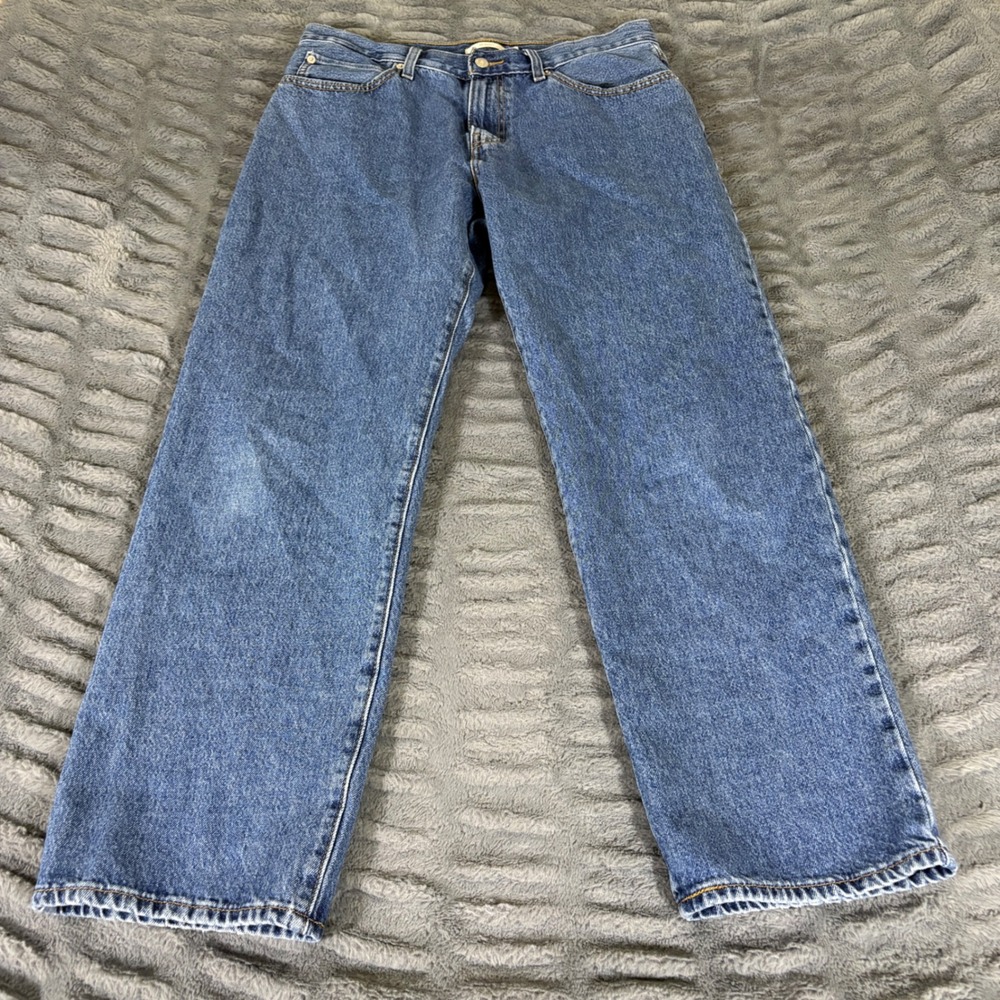 Levis 94 Baggy Jeans Womens 31 Blue Medium Wash Denim Mid Rise 405449 AR712